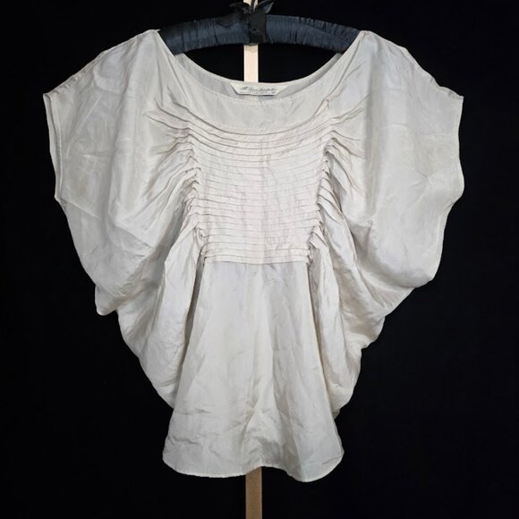 All Saints Spitalfields Women's 100% Silk Top 10 - Picture 1 of 10